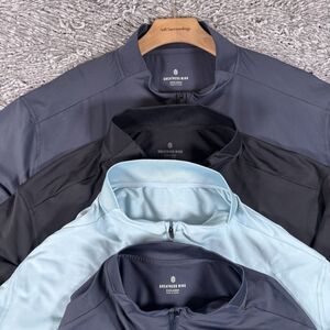 Greatness Wins Core Tech 1/4 Zip Activewear Top Lot of 4 Mens 3XL Stretch Golf